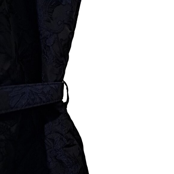 City Chic Ornate Dress - Black and Navy Size 18/M NWT - Picture 8 of 15